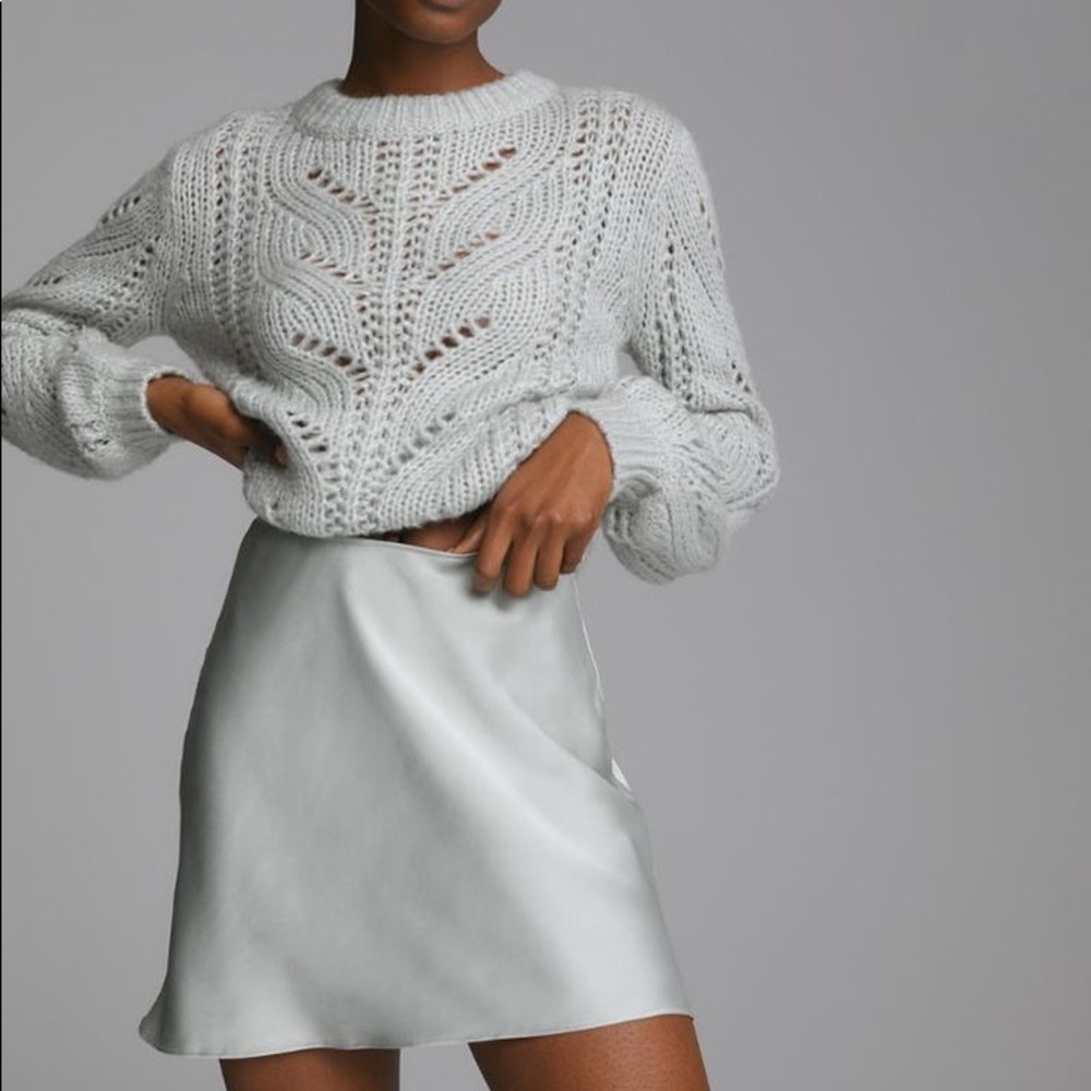 Abercrombie Mini Satin Skirt